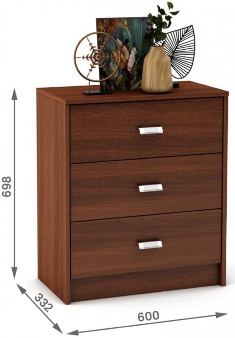 Комод Имидж-603 итальянский орех