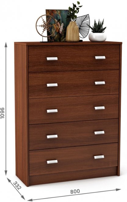 Комод Имидж-805 итальянский орех