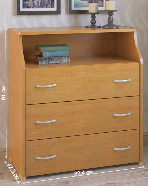 Комод КВ-31-Н груша