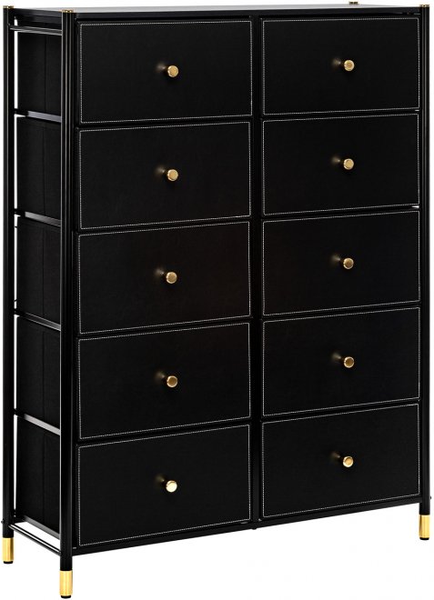 Комод Leset Нирита / Хайди 10 черный