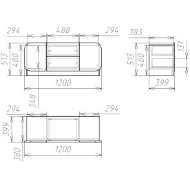 Комод Мебелеф-33