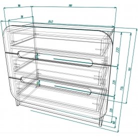 Комод Мебелеф-40