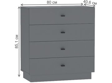 Комод МС Квадро К-1