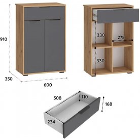 Комод Оптима ОП-06