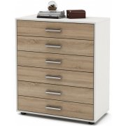 белый / дуб сонома