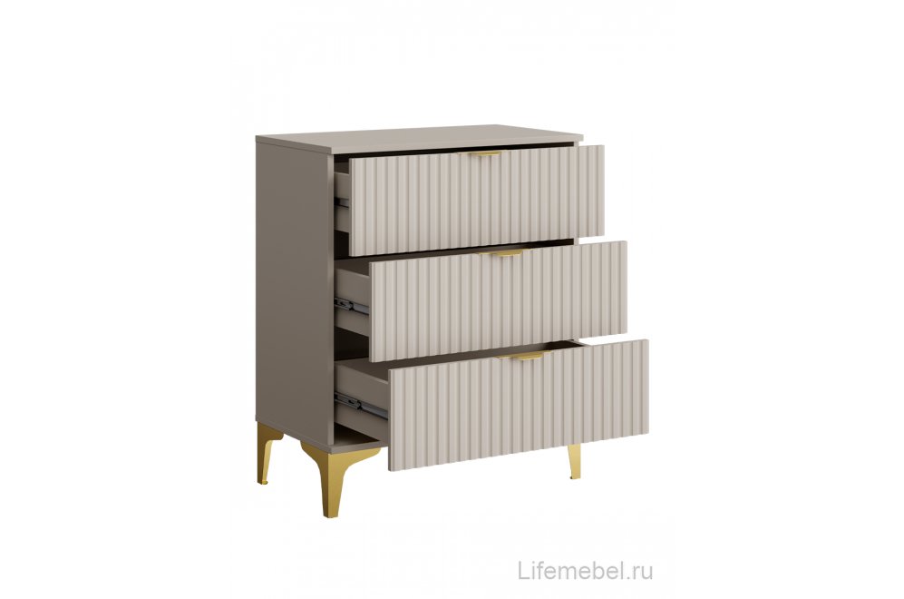 Комод ridberg andre 3Я кашемир / золото