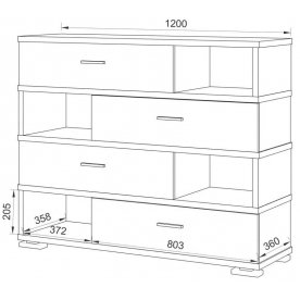 Комод Эланта-40/4