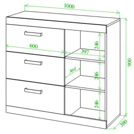Комод Той 100 НБЕ
