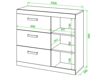 Комод Той 100 НБЕ