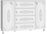 Детский комод Ассоль АС-19 белое дерево