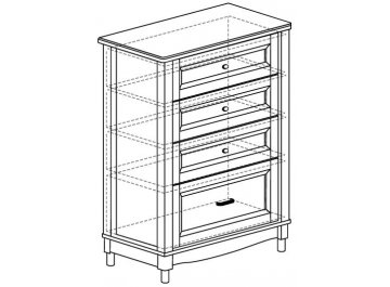 Комод Прованс №409