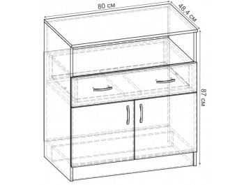 Комод Уют-2.15 К.067.800-01