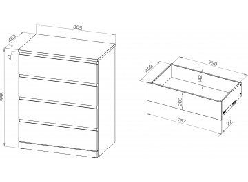 Комод Варма Прайм 4