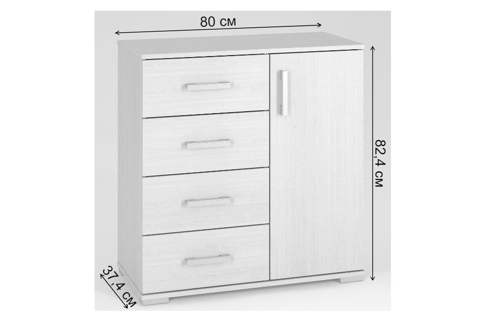 Комод Вента-24 вишня