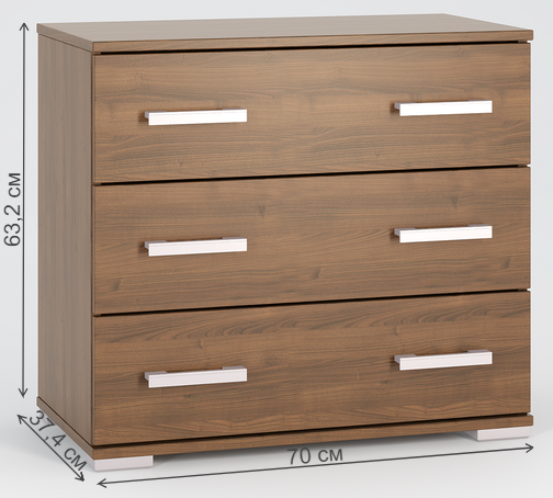 Комод Вента-91 орех