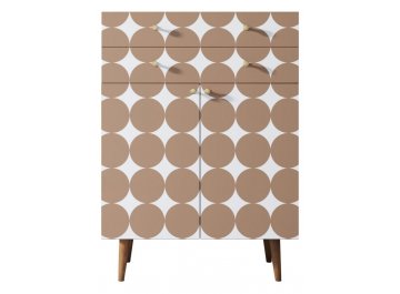 Комод Воаб орех / принт 17