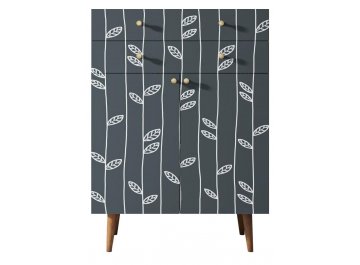 Комод Воаб орех / принт 18