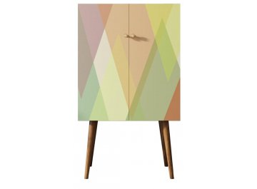 Комод Воаб орех / принт 16