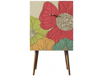 Комод Воаб орех / принт 5