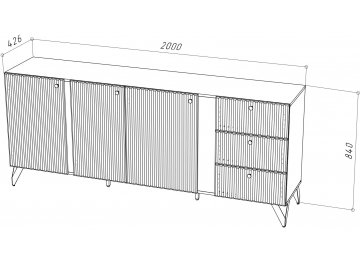 Комод Жан КД-1