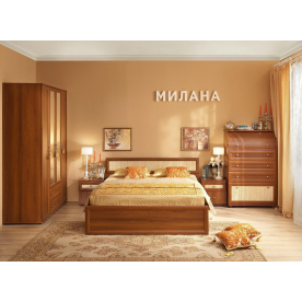 Двуспальная кровать Милана 5 180x200