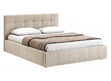 Кровать Афродита-2 велюр bingo beige