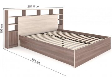 Двуспальная кровать Алина