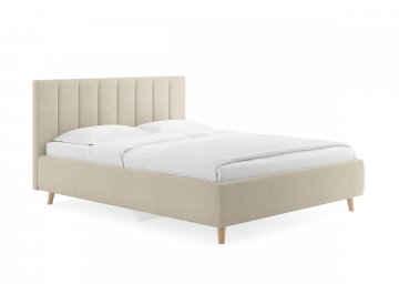 Двуспальная кровать Alma бежевый лаунж