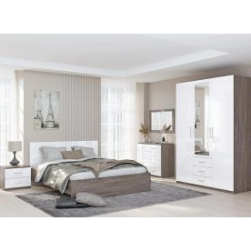 Двуспальная кровать Кэт-6 ЛДСП 017