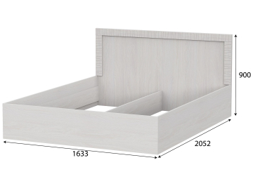 Двуспальная кровать Дельта