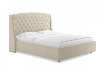 Двуспальная кровать Diamant бежевый лаунж