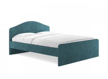 Двуспальная кровать Emma лазурный лофти