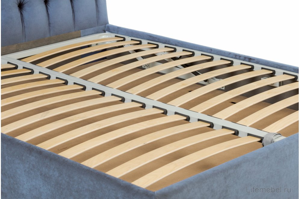 Двуспальная кровать Эстер 160х200 с ПМ Casanova ice