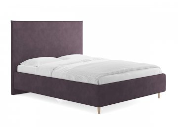 Двуспальная кровать Eveline слива лофти