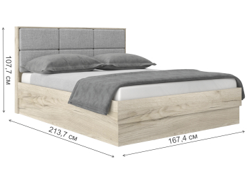 Двуспальная кровать Грация