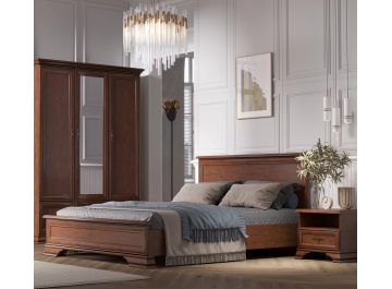 Двуспальная кровать Кентаки LOZ с основанием