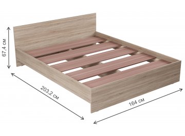 Двуспальная кровать Котри КР-005