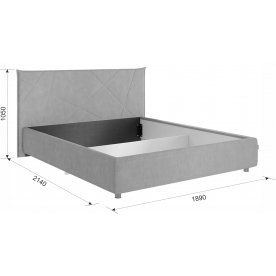 Двуспальная кровать Квест