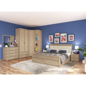 Двуспальная кровать Ливорно с ортопедическим основанием