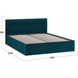 Двуспальная кровать Лора