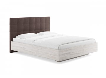 Двуспальная кровать Luiza кофе лаунж