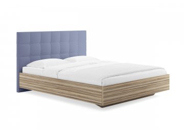Двуспальная кровать Luiza синий тедди