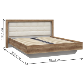 Двуспальная кровать Николь-Люкс 20