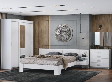 Двуспальная кровать Осдер КР-007