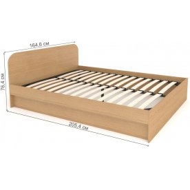 Двуспальная кровать Полина