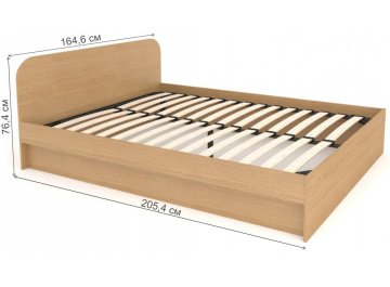 Двуспальная кровать Полина