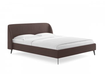 Двуспальная кровать Rosa кофе лаунж