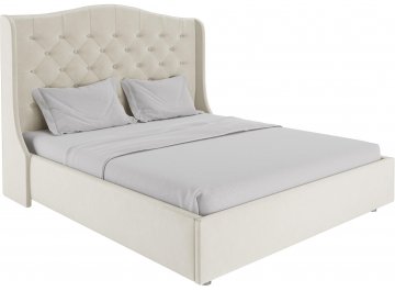 Полутораспальная кровать Сантана белый