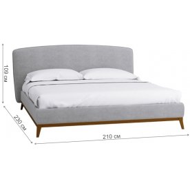 Двуспальная кровать Сканди Лайт