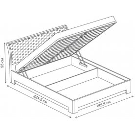 Двуспальная кровать Трейв Нео 3